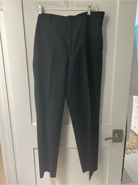 Vintage Armand Basi 100% wool Men's Black Dress Pants Classic US 34 Spain